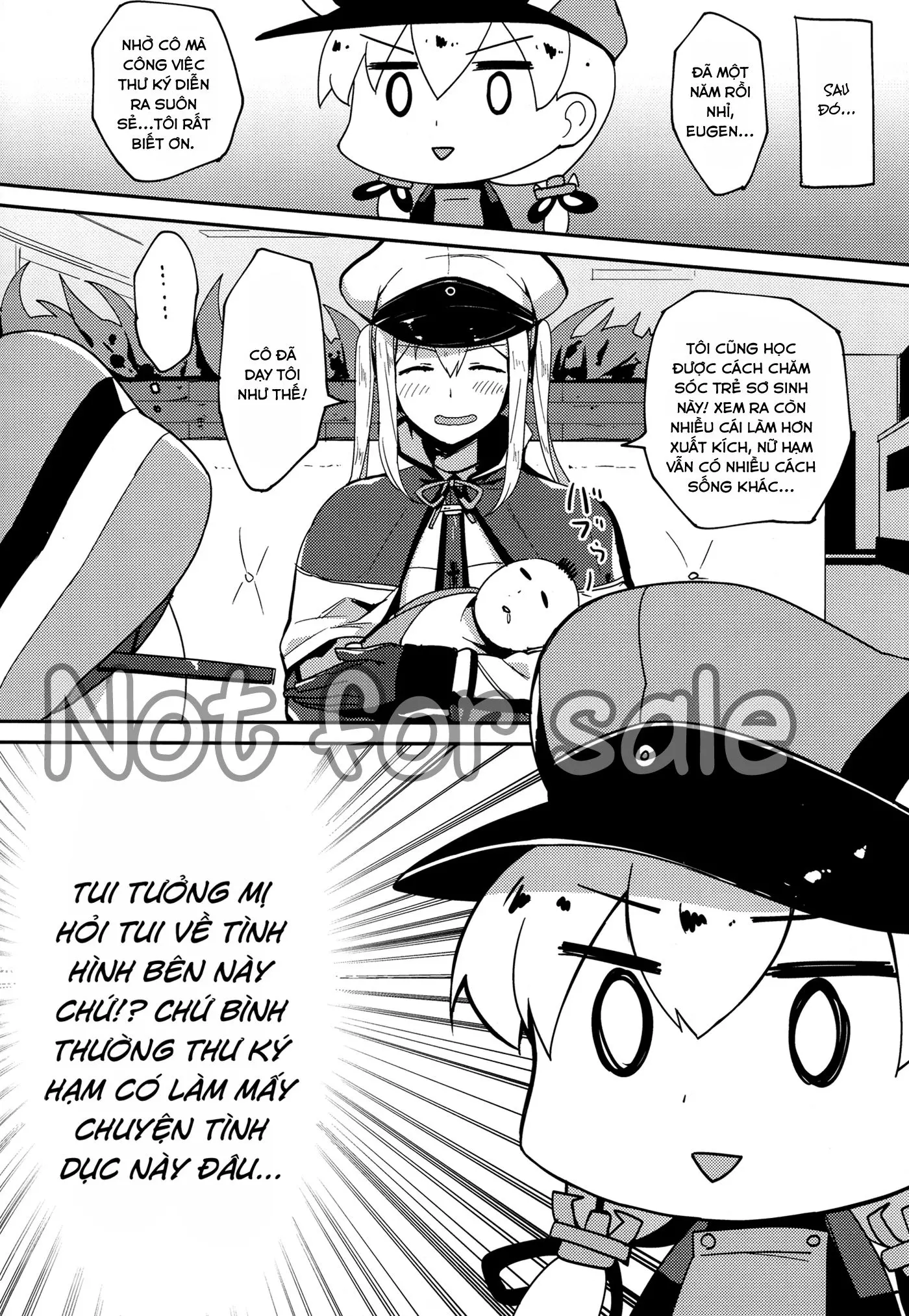 Iinari Doitsu Kuubo  Graf-san  Kanchigai desu yo! - Full trang 23