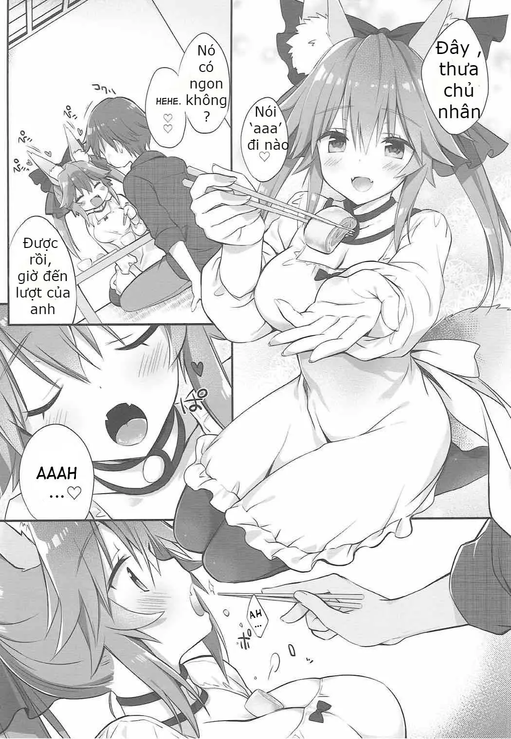 Ore to Tamamo to Shiawase Yojouhan - Full trang 5