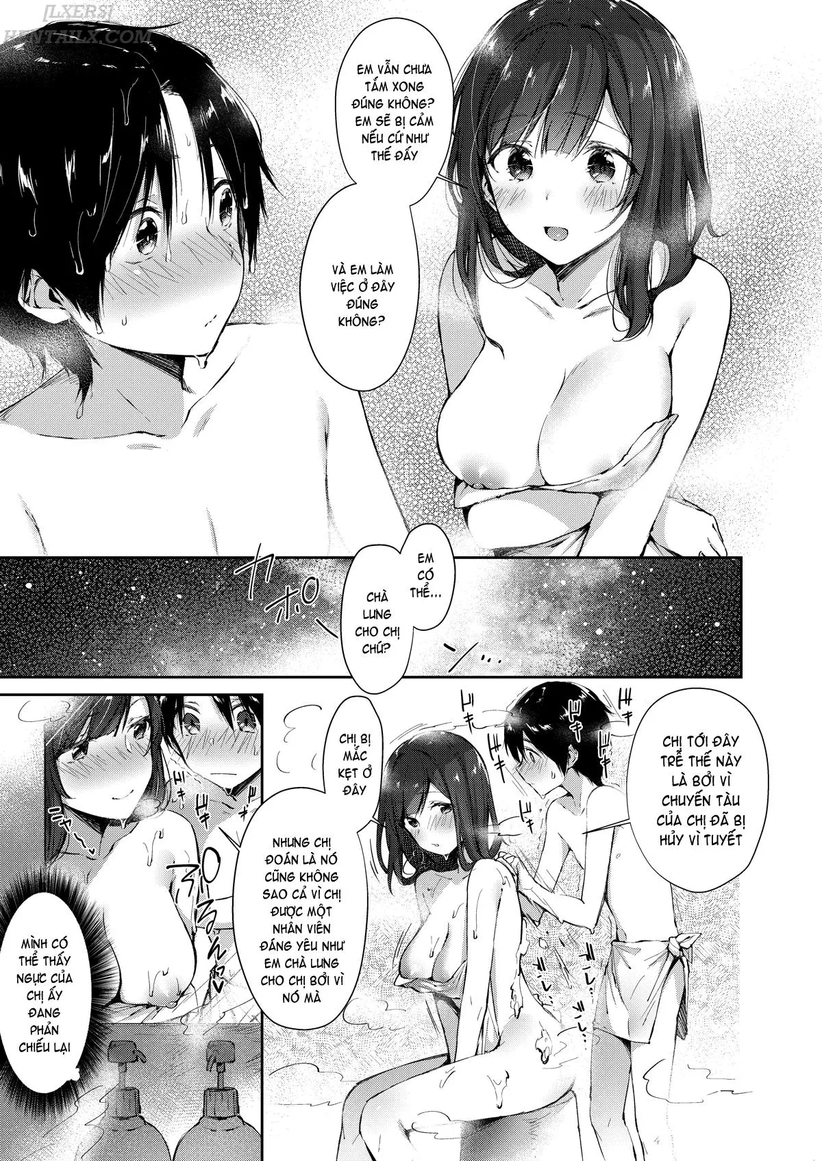 Gensen Oppai Kakenagashi | Natural Boobies Hot-Springs - Full trang 4