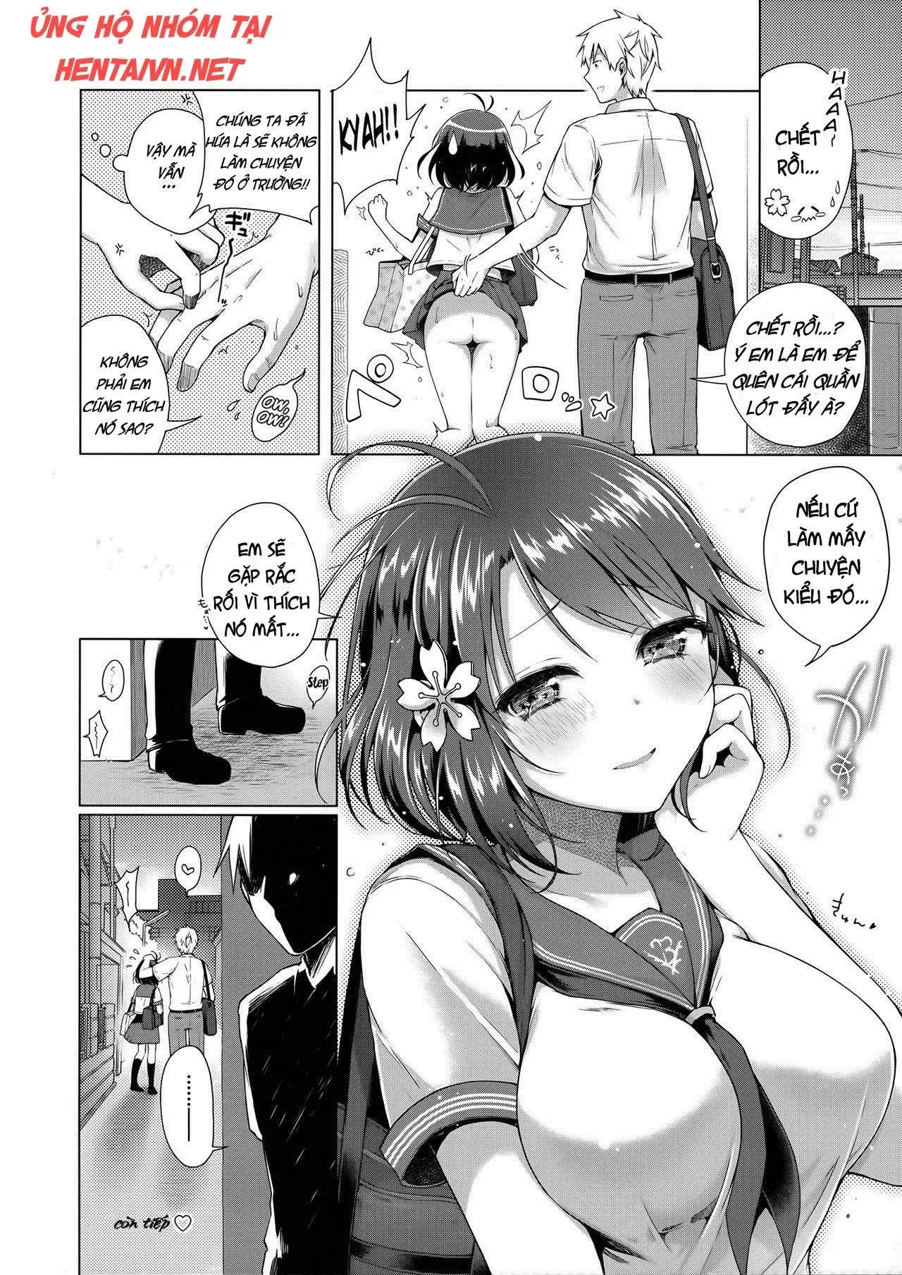 JK Yome Sakura no Yagai Jugyou - Full trang 23