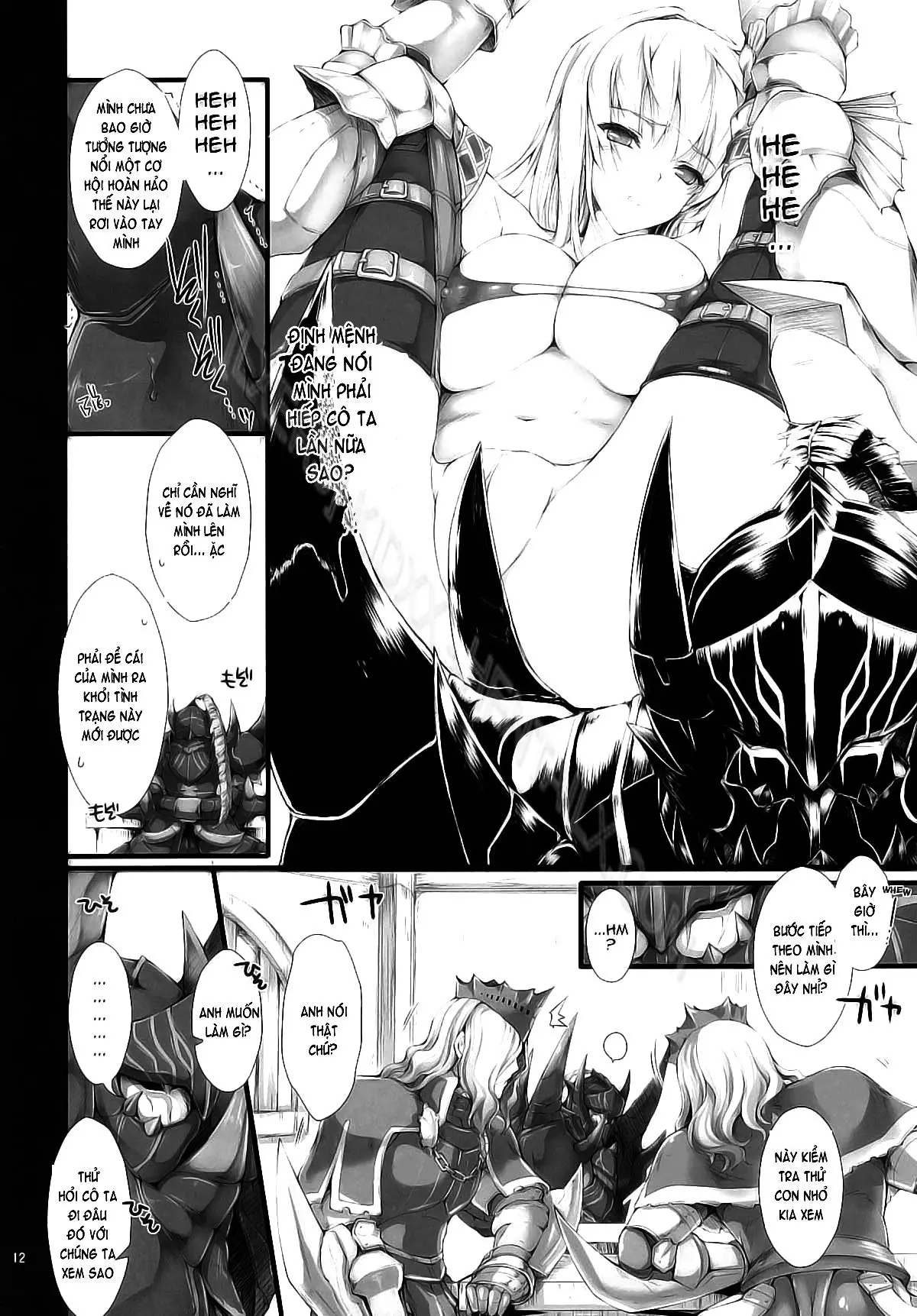Monhan no Erohon 9 (decensored) - Full trang 10