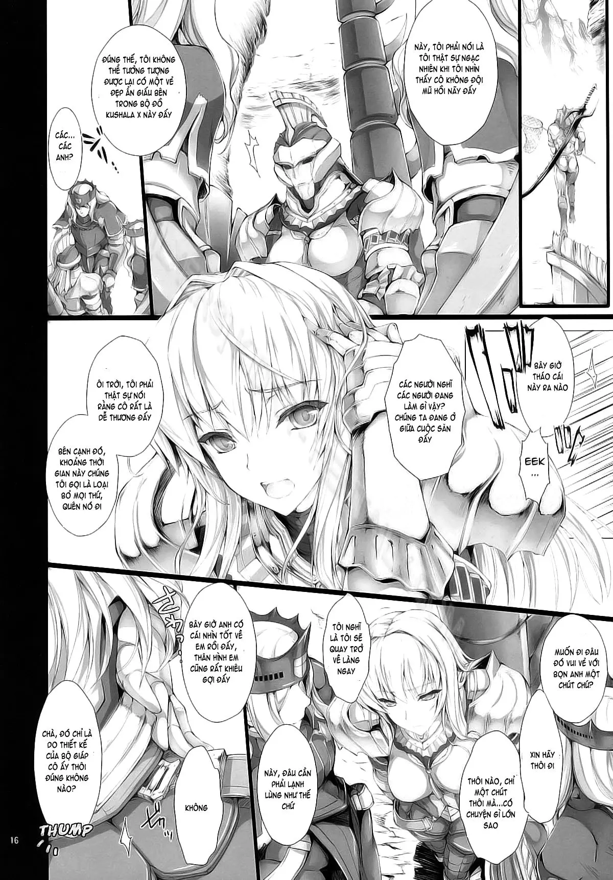 Monhan no Erohon 9 (decensored) - Full trang 14