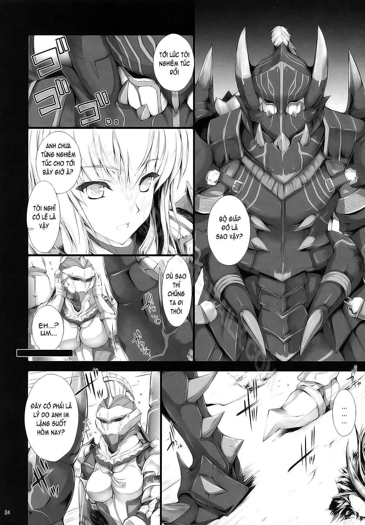 Monhan no Erohon 9 (decensored) - Full trang 22
