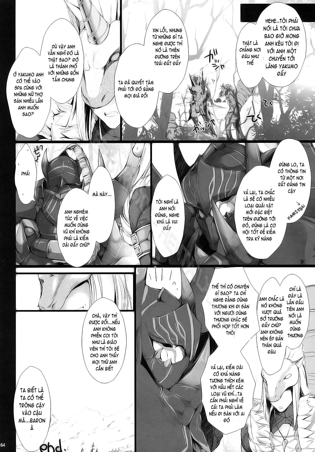 Monhan no Erohon 9 (decensored) - Full trang 61