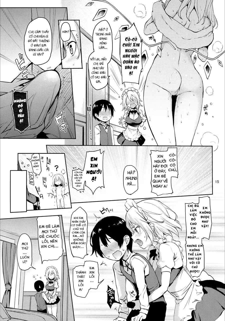 Shasei Kanri Shite Kudasai Sakuya-san! | Take Care of My Ejaculations Please, Sakuya-san! - Full trang 12
