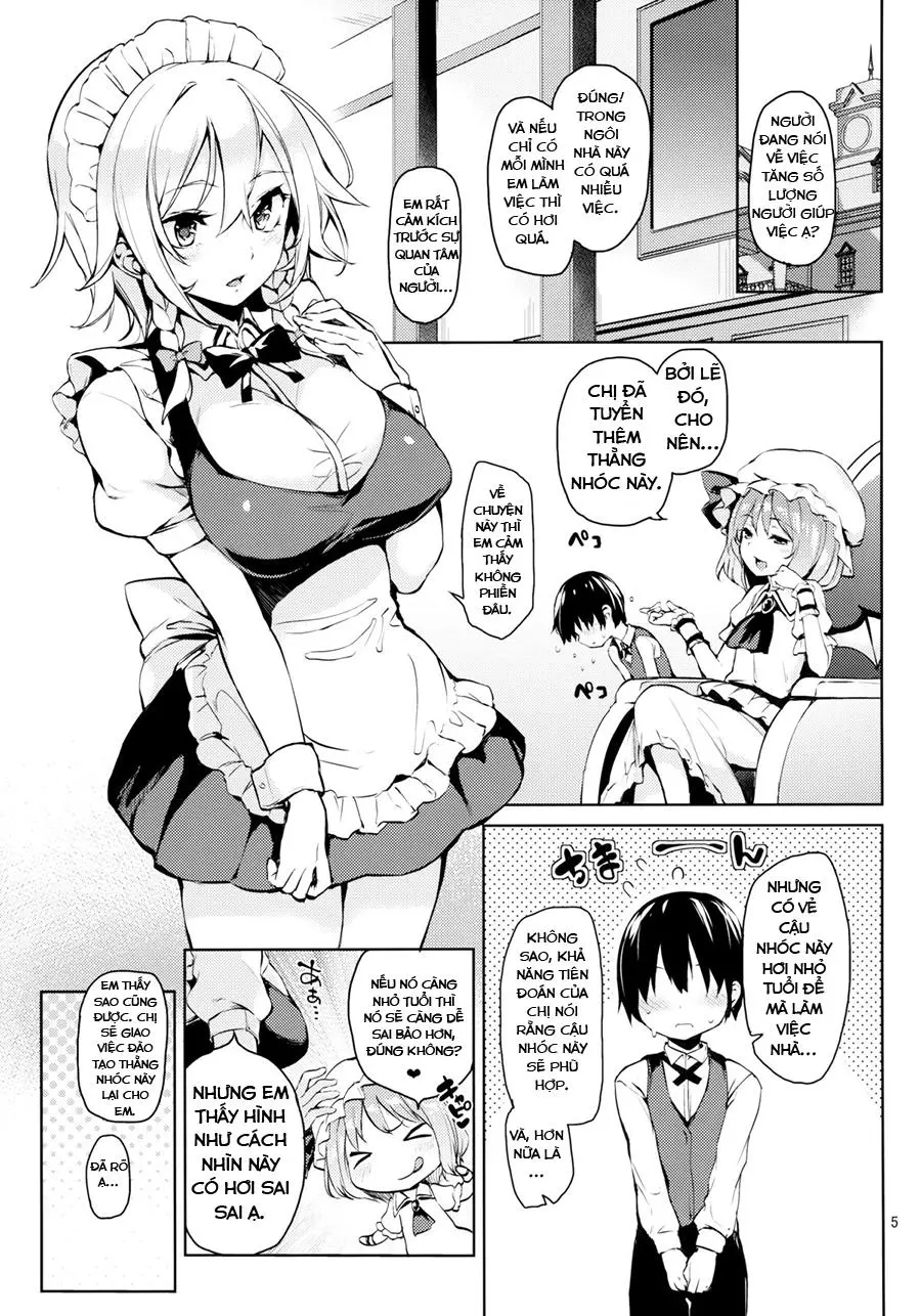 Shasei Kanri Shite Kudasai Sakuya-san! | Take Care of My Ejaculations Please, Sakuya-san! - Full trang 2