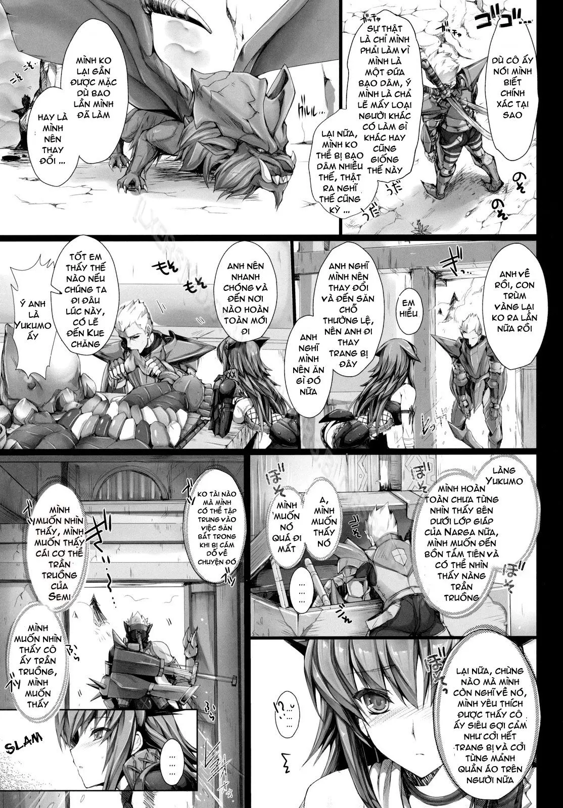 Monhan no Erohon 10 - Full trang 6