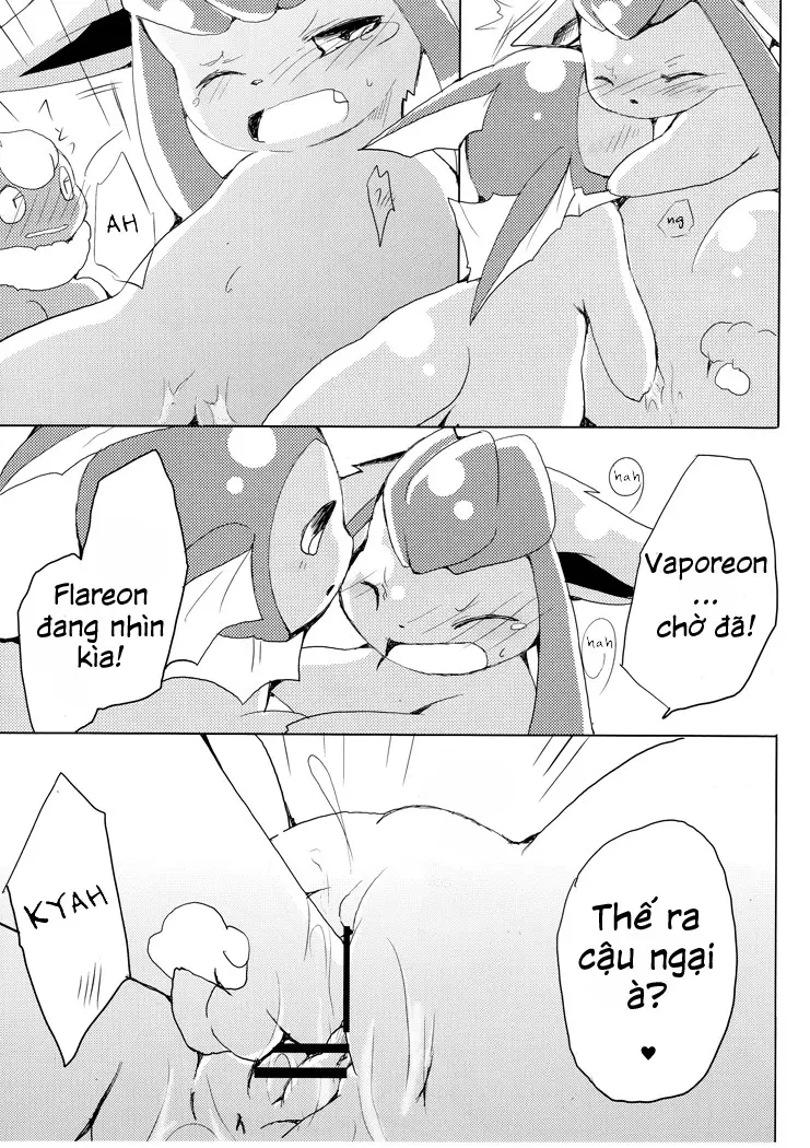Buu-chan ga Onnanoko ni Dokidoki Suru Hon. | Book Where Flareon Gets Excited By Girls. - Full trang 15