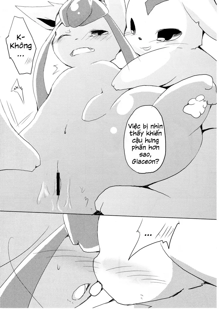 Buu-chan ga Onnanoko ni Dokidoki Suru Hon. | Book Where Flareon Gets Excited By Girls. - Full trang 16
