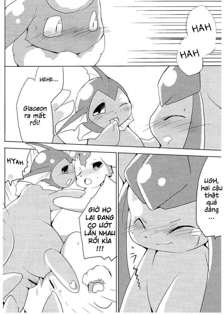 Buu-chan ga Onnanoko ni Dokidoki Suru Hon. | Book Where Flareon Gets Excited By Girls. - Full trang 18