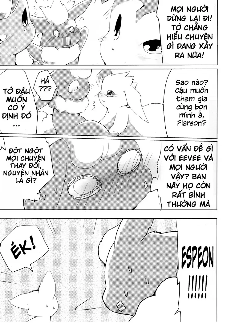 Buu-chan ga Onnanoko ni Dokidoki Suru Hon. | Book Where Flareon Gets Excited By Girls. - Full trang 19