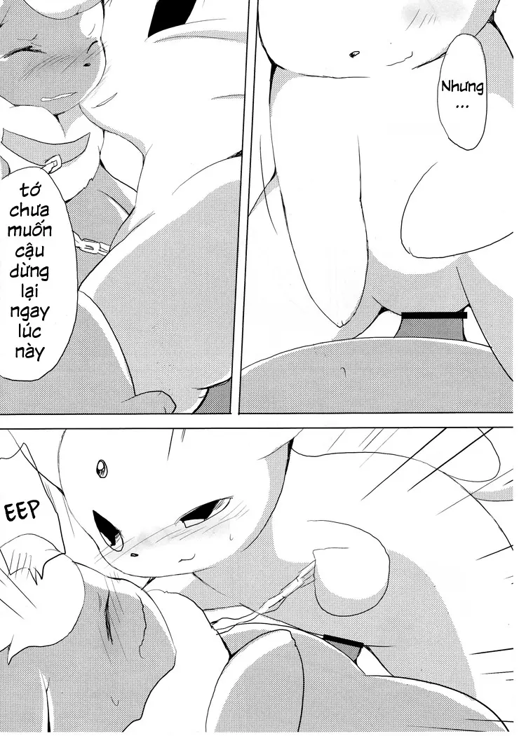Buu-chan ga Onnanoko ni Dokidoki Suru Hon. | Book Where Flareon Gets Excited By Girls. - Full trang 24