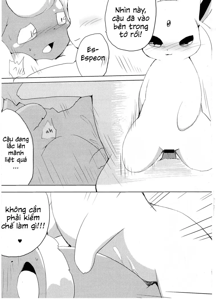 Buu-chan ga Onnanoko ni Dokidoki Suru Hon. | Book Where Flareon Gets Excited By Girls. - Full trang 25