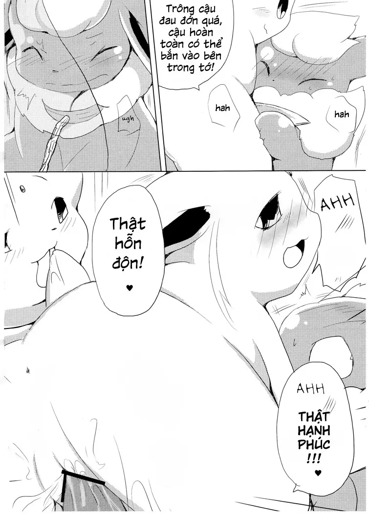 Buu-chan ga Onnanoko ni Dokidoki Suru Hon. | Book Where Flareon Gets Excited By Girls. - Full trang 26