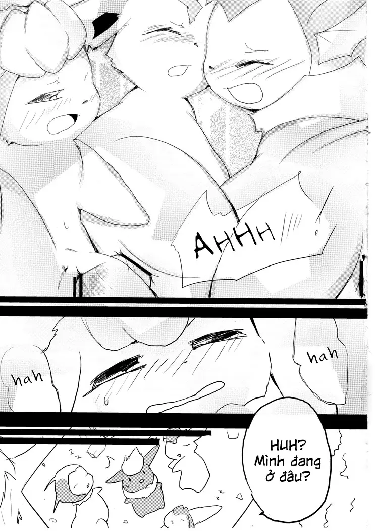 Buu-chan ga Onnanoko ni Dokidoki Suru Hon. | Book Where Flareon Gets Excited By Girls. - Full trang 29
