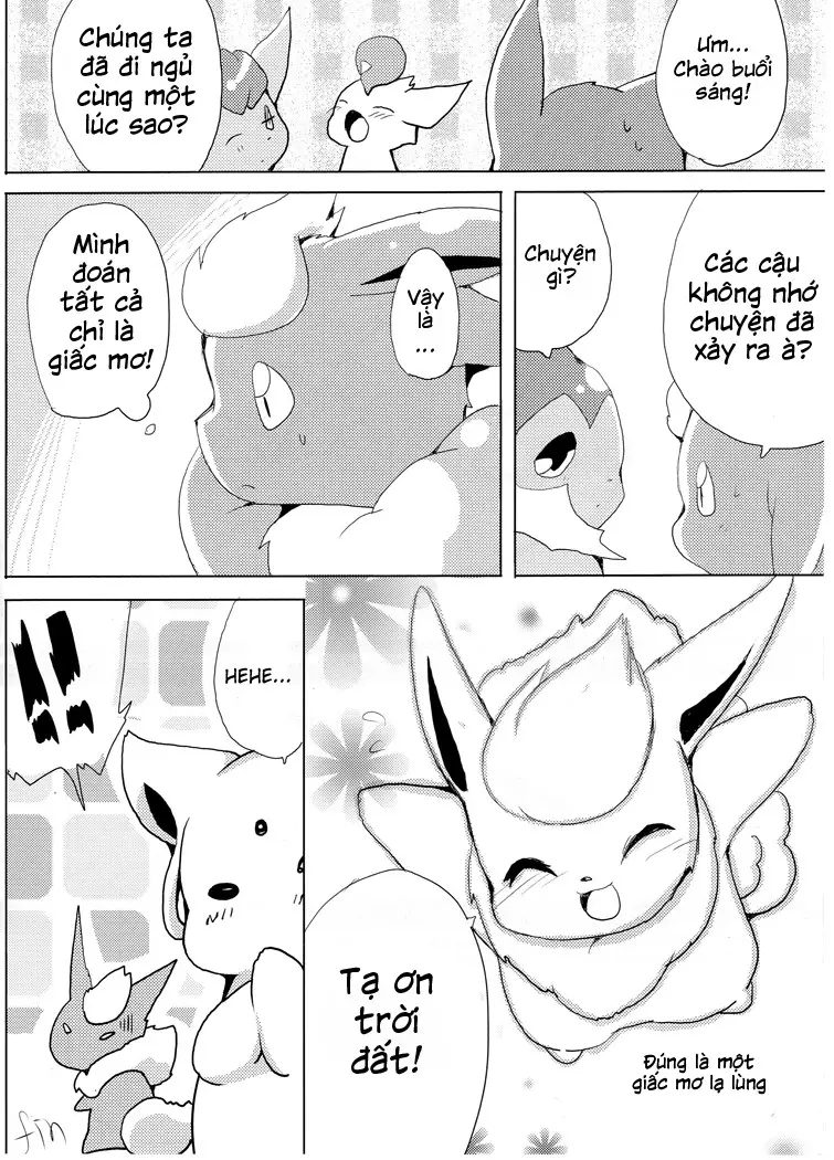 Buu-chan ga Onnanoko ni Dokidoki Suru Hon. | Book Where Flareon Gets Excited By Girls. - Full trang 30
