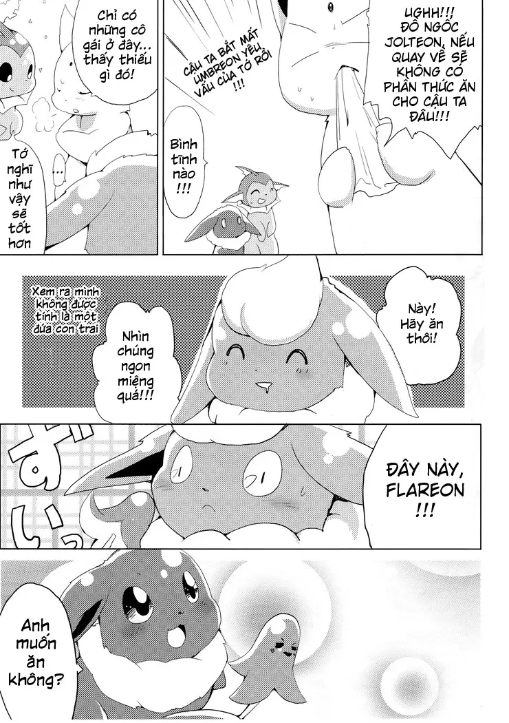 Buu-chan ga Onnanoko ni Dokidoki Suru Hon. | Book Where Flareon Gets Excited By Girls. - Full trang 5