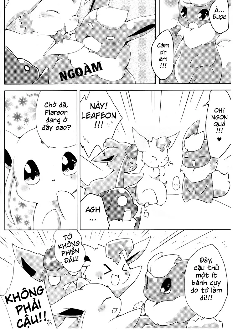 Buu-chan ga Onnanoko ni Dokidoki Suru Hon. | Book Where Flareon Gets Excited By Girls. - Full trang 6