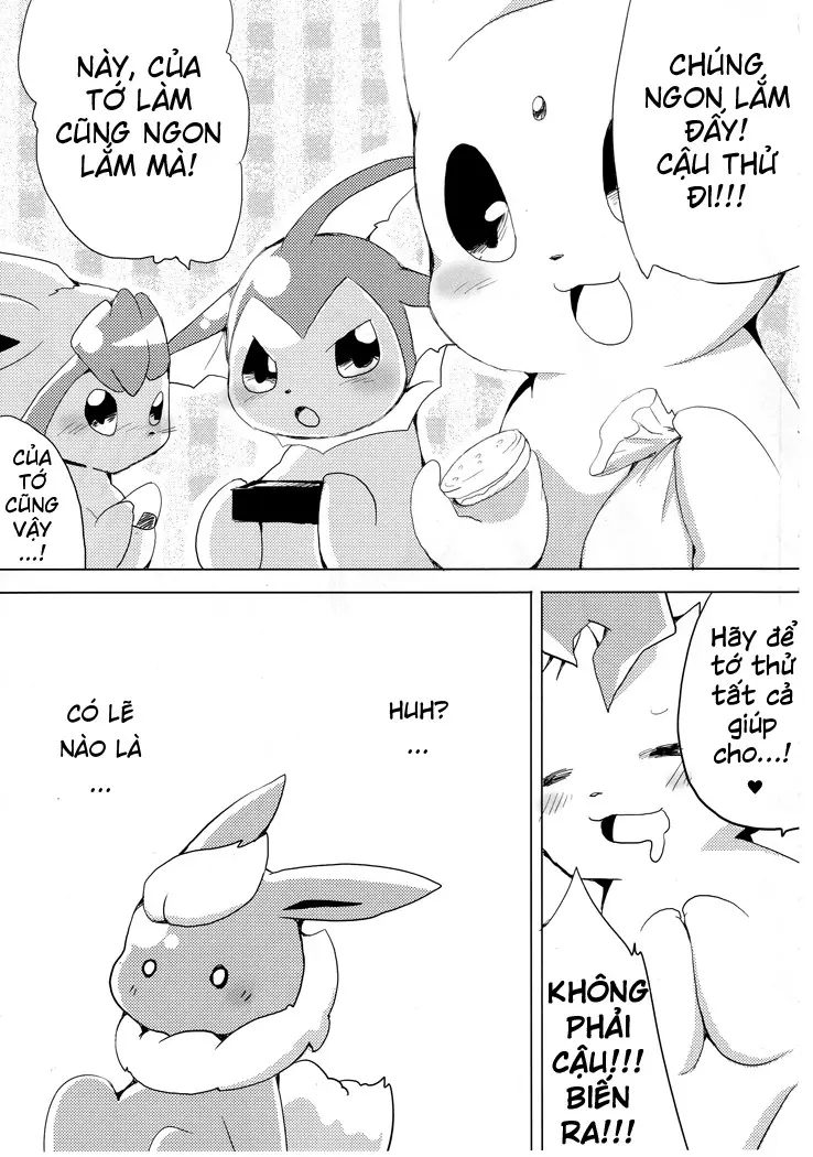 Buu-chan ga Onnanoko ni Dokidoki Suru Hon. | Book Where Flareon Gets Excited By Girls. - Full trang 7
