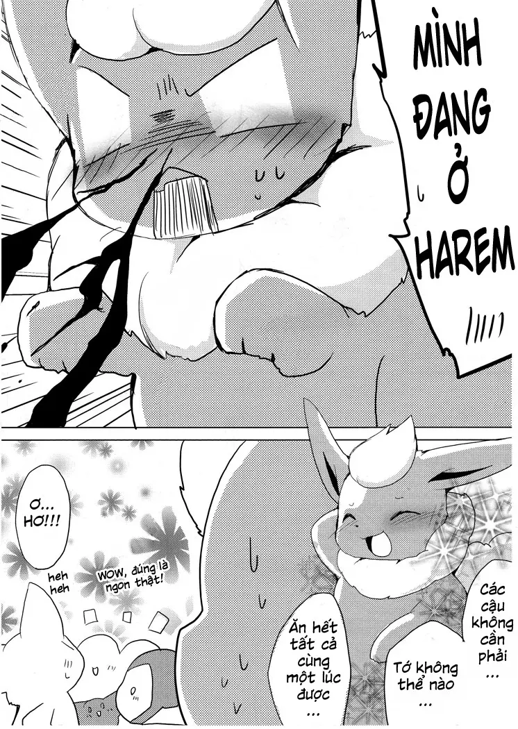 Buu-chan ga Onnanoko ni Dokidoki Suru Hon. | Book Where Flareon Gets Excited By Girls. - Full trang 8