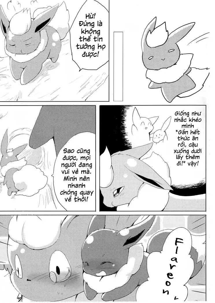 Buu-chan ga Onnanoko ni Dokidoki Suru Hon. | Book Where Flareon Gets Excited By Girls. - Full trang 9