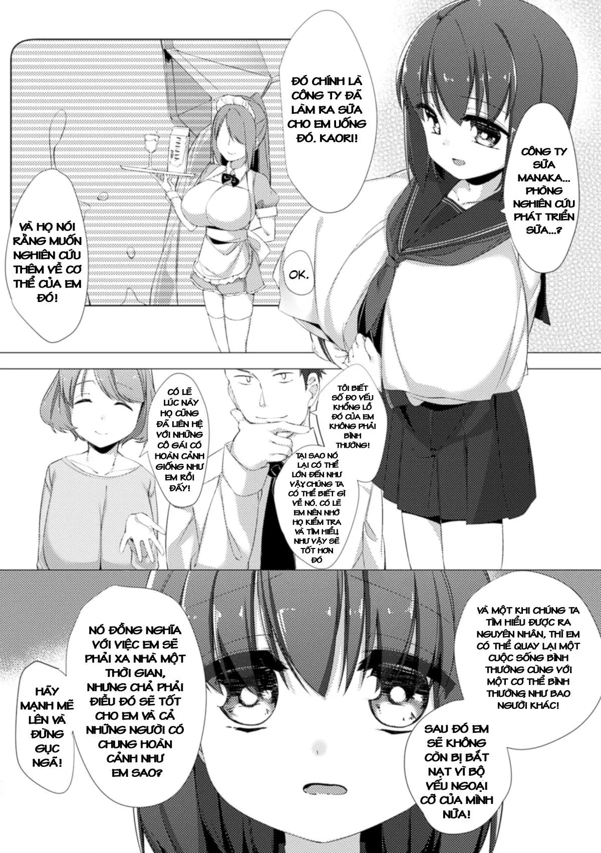 Nyuugyuu Shoujo Kaori Ch. 1 - Full trang 3