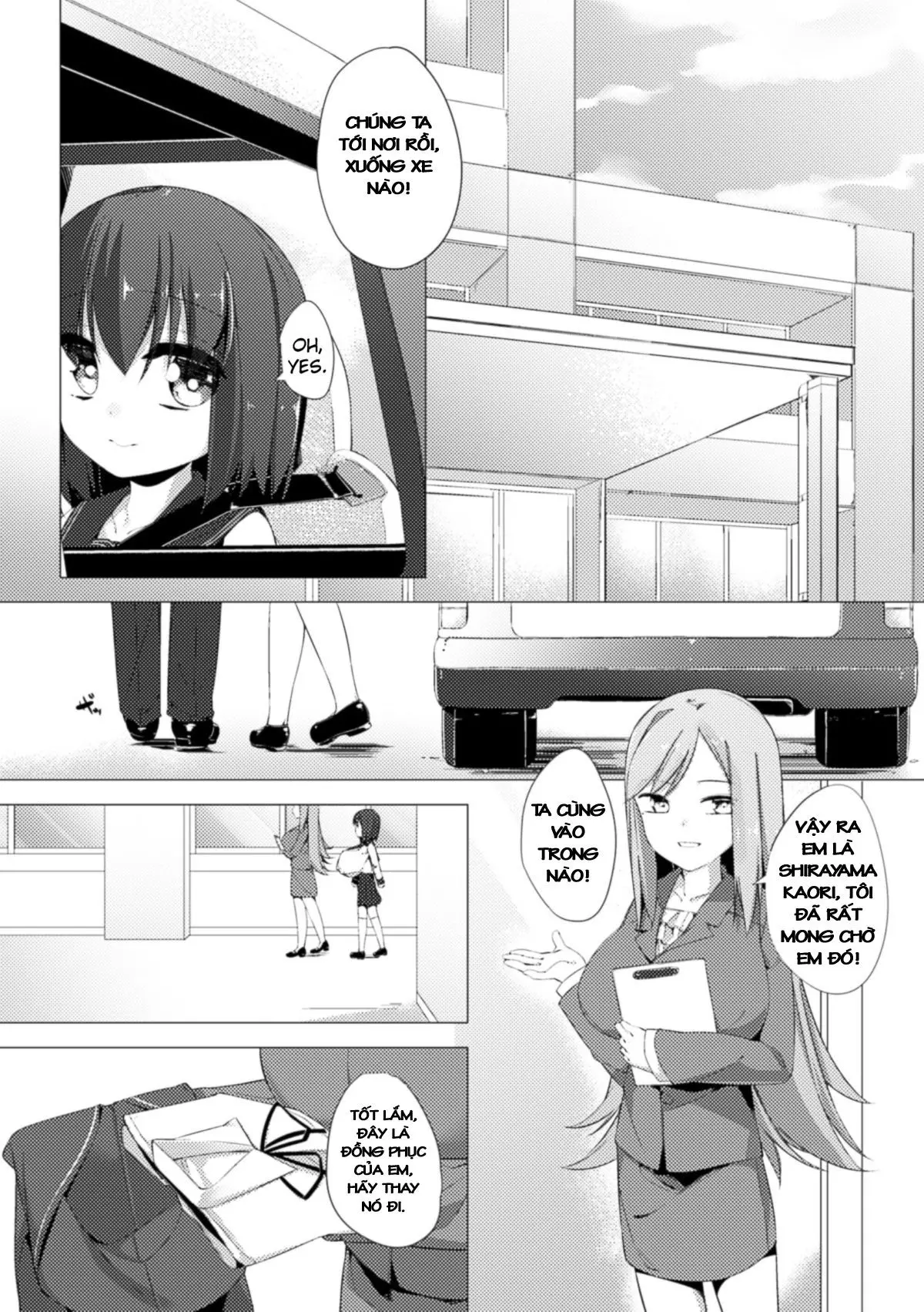 Nyuugyuu Shoujo Kaori Ch. 1 - Full trang 4