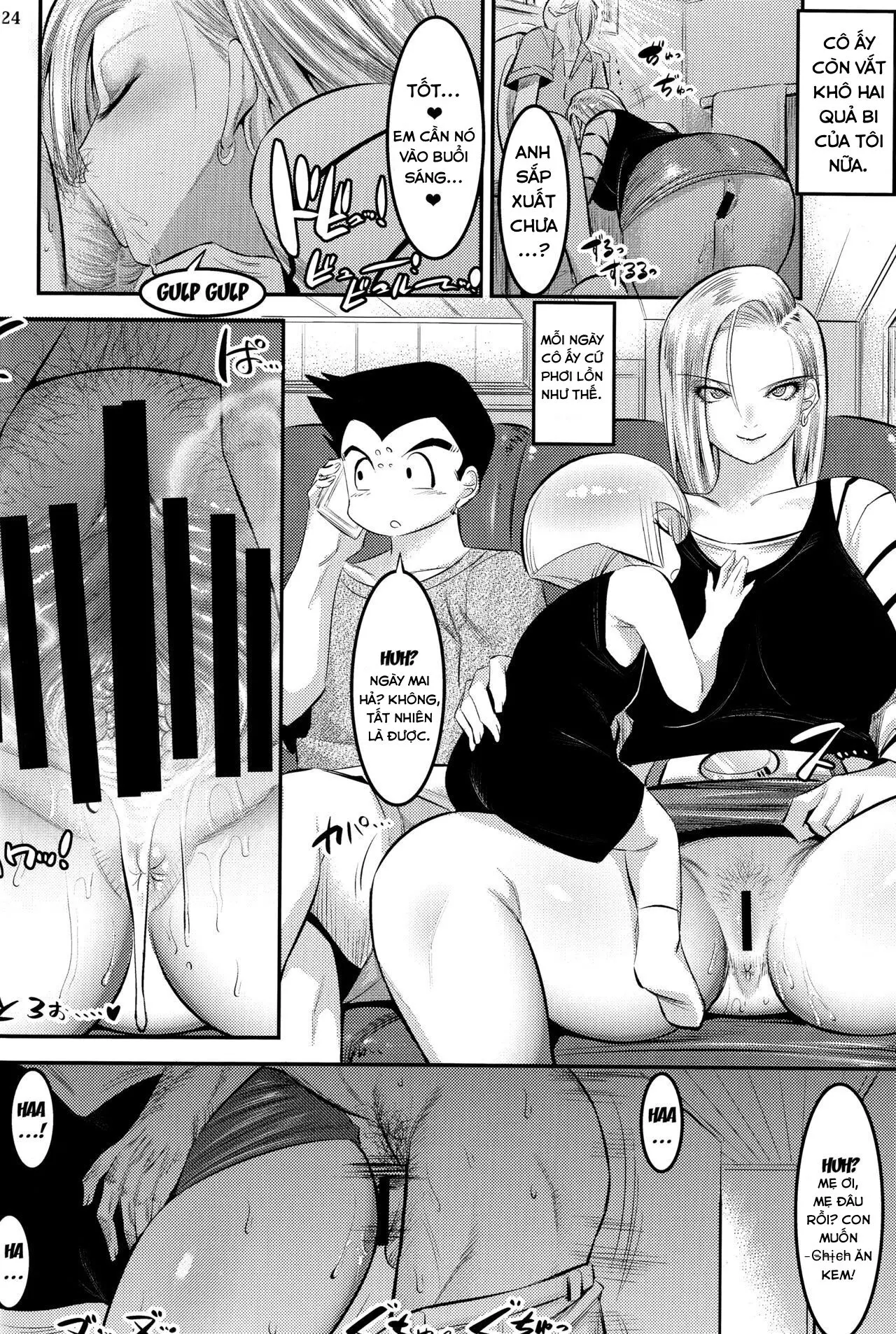 18-gou ni Mainichi Muriyari Semen Shiboritorareru Hon - Full trang 23