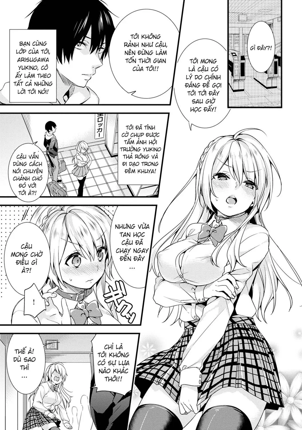 Gakuen no Ojou-sama ga Roshutsukyou no Dohentai datta Hanashi Ch. 2 - Full trang 2