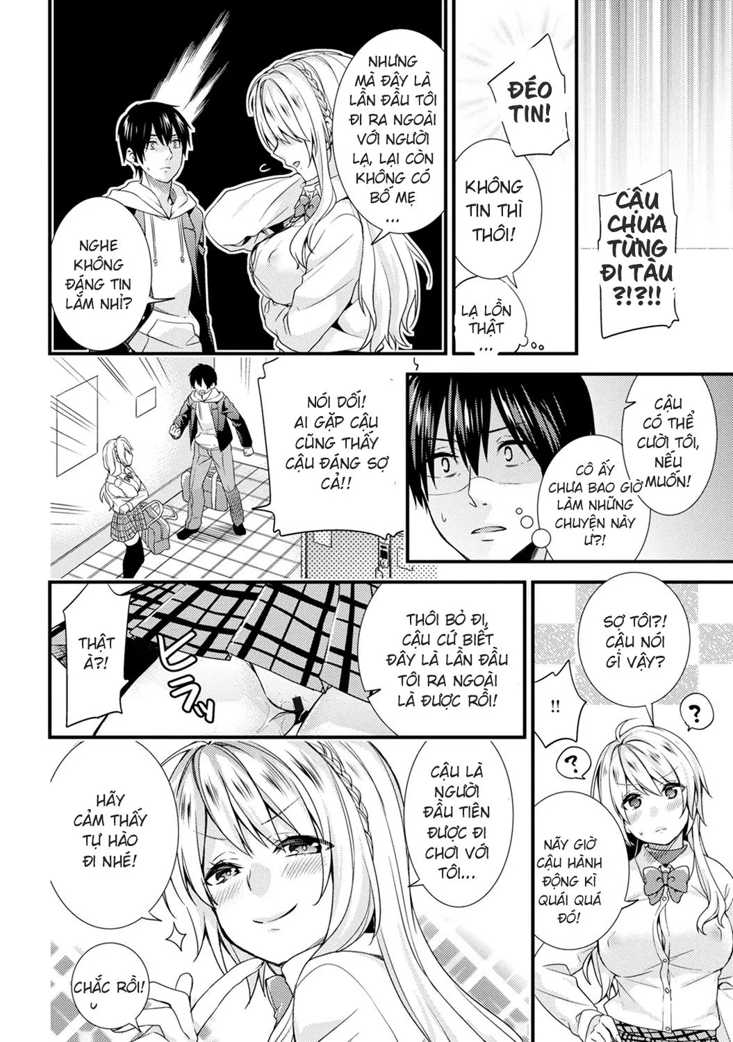 Gakuen no Ojou-sama ga Roshutsukyou no Dohentai datta Hanashi Ch. 2 - Full trang 7