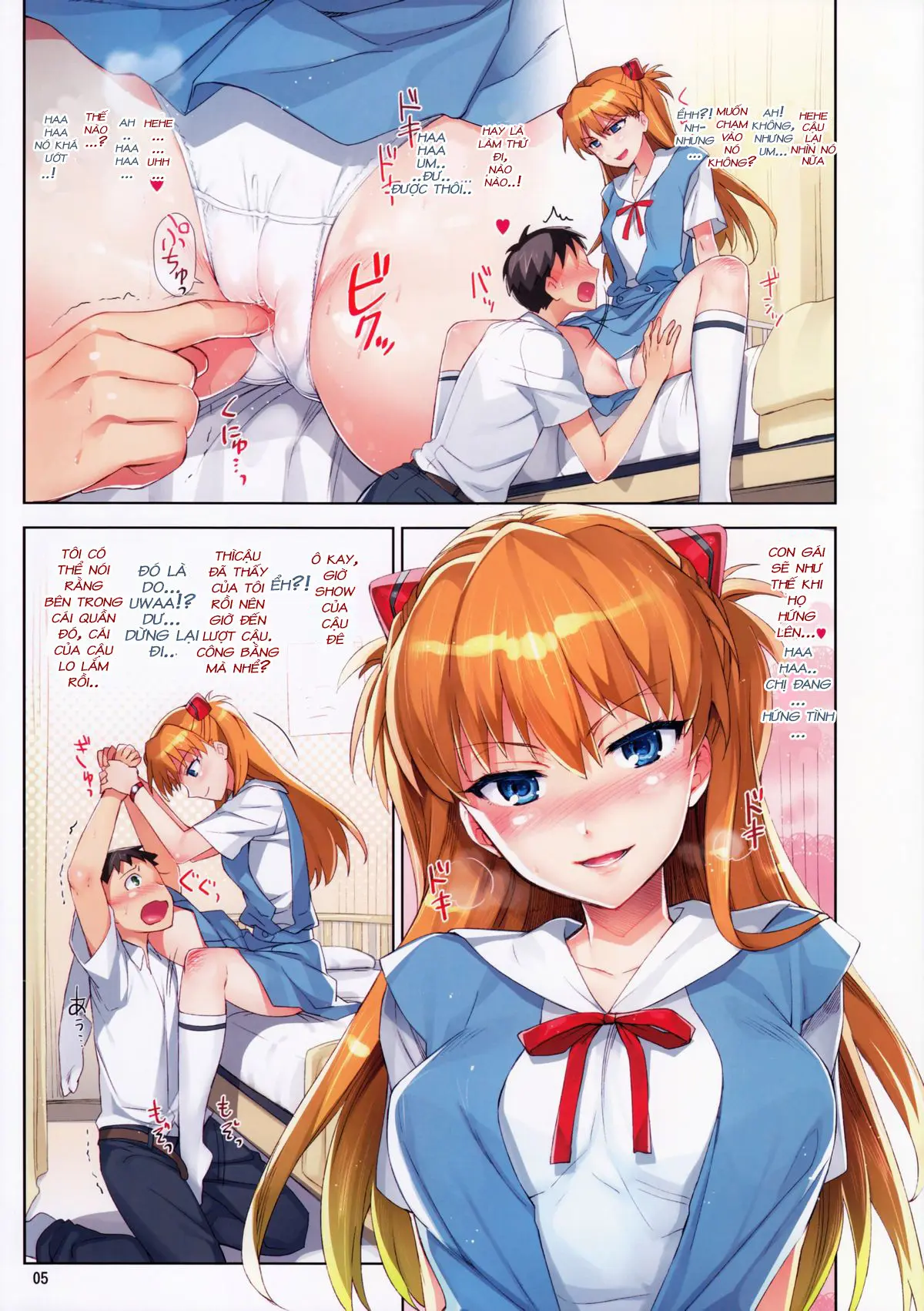 Ecchi de Do S na Asuka Senpai | Sex with the Super-Sadistic Asuka-senpai - Full trang 4