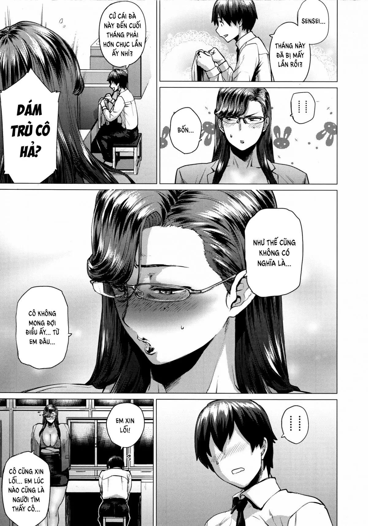 Tobashi Sensei wa Kyou mo Button o Tobasu. - Full trang 6