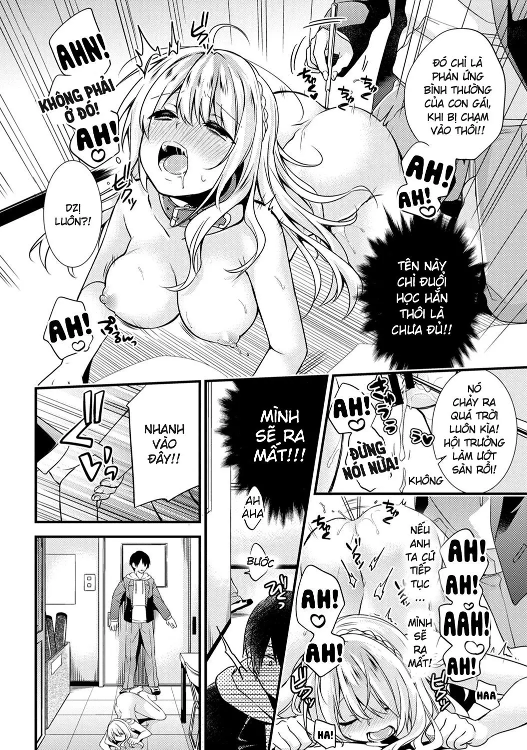 Gakuen no Ojou-sama ga Roshutsukyou no Dohentai datta Hanashi Ch. 1 - Full trang 14