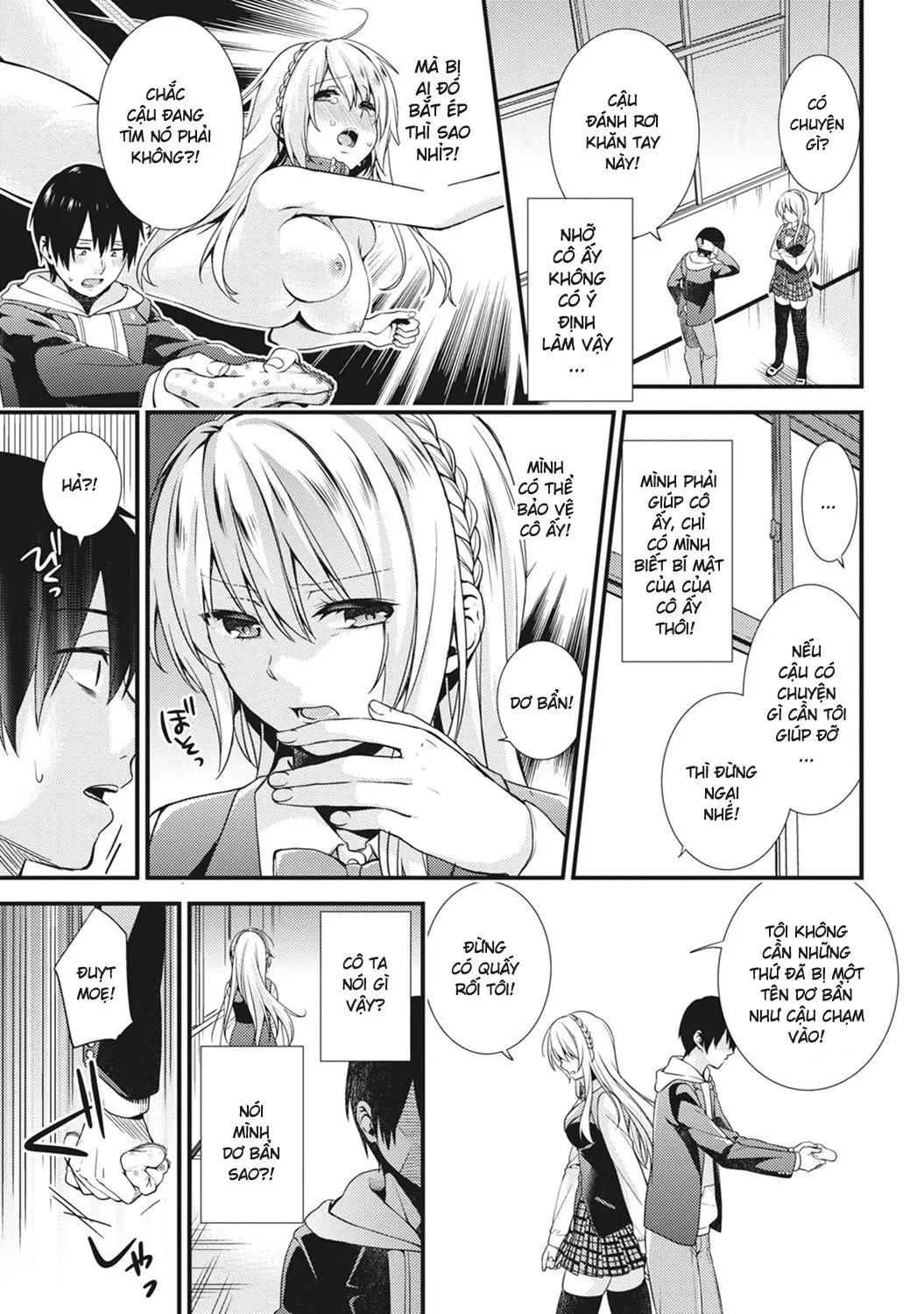 Gakuen no Ojou-sama ga Roshutsukyou no Dohentai datta Hanashi Ch. 1 - Full trang 5
