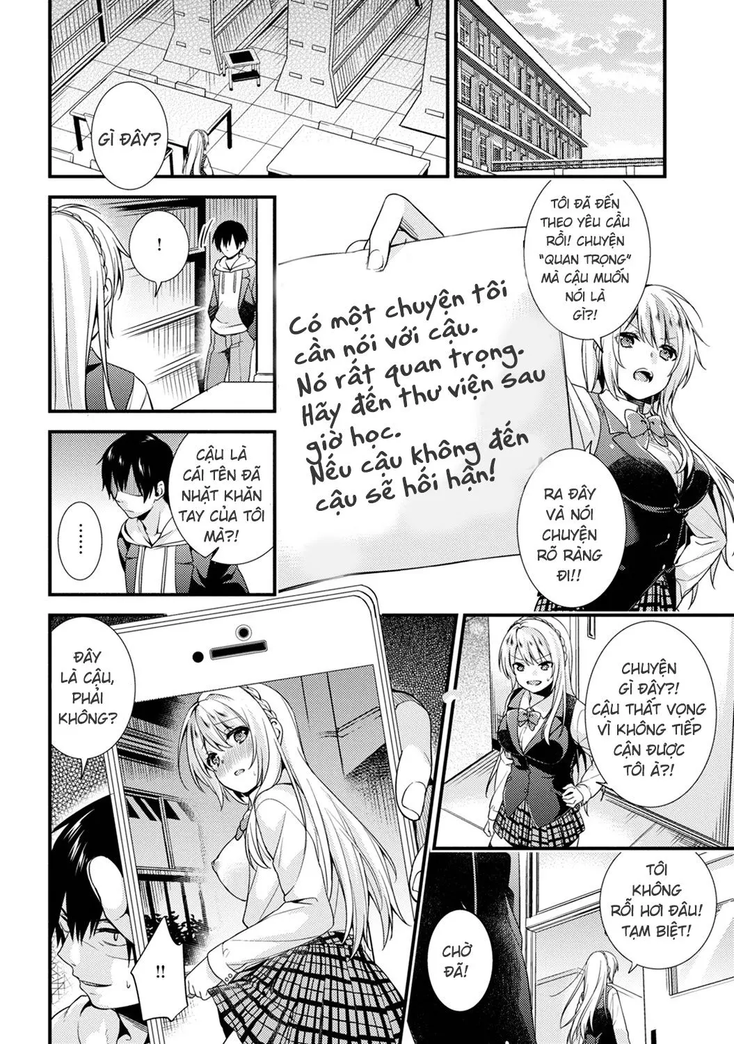 Gakuen no Ojou-sama ga Roshutsukyou no Dohentai datta Hanashi Ch. 1 - Full trang 6