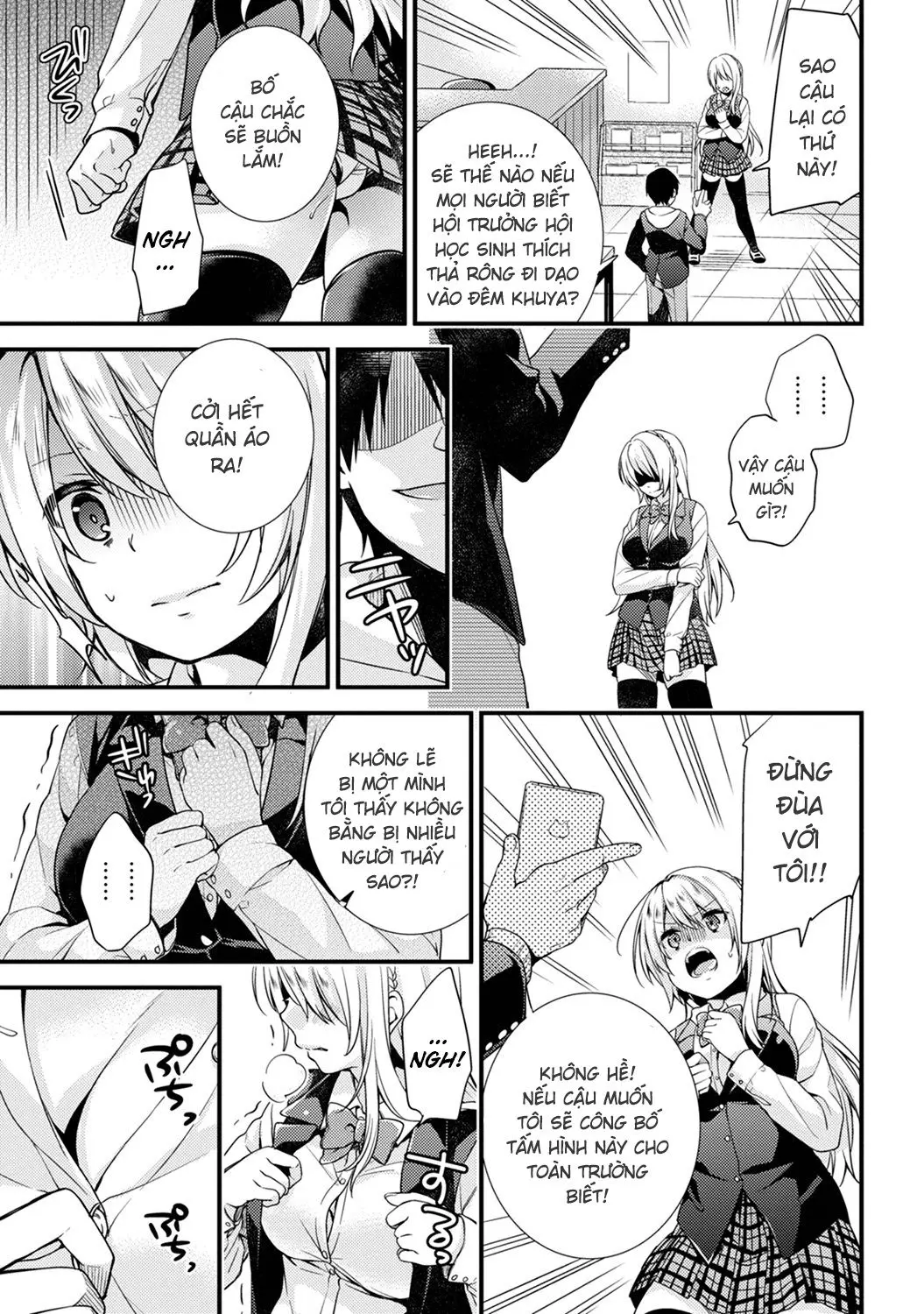 Gakuen no Ojou-sama ga Roshutsukyou no Dohentai datta Hanashi Ch. 1 - Full trang 7