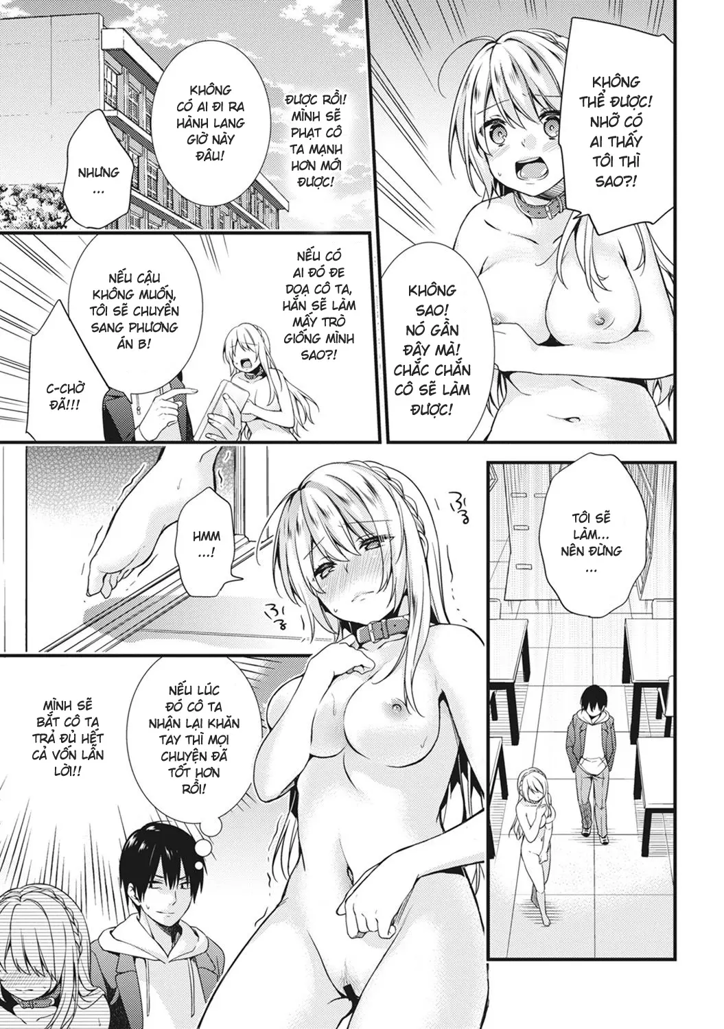 Gakuen no Ojou-sama ga Roshutsukyou no Dohentai datta Hanashi Ch. 1 - Full trang 9
