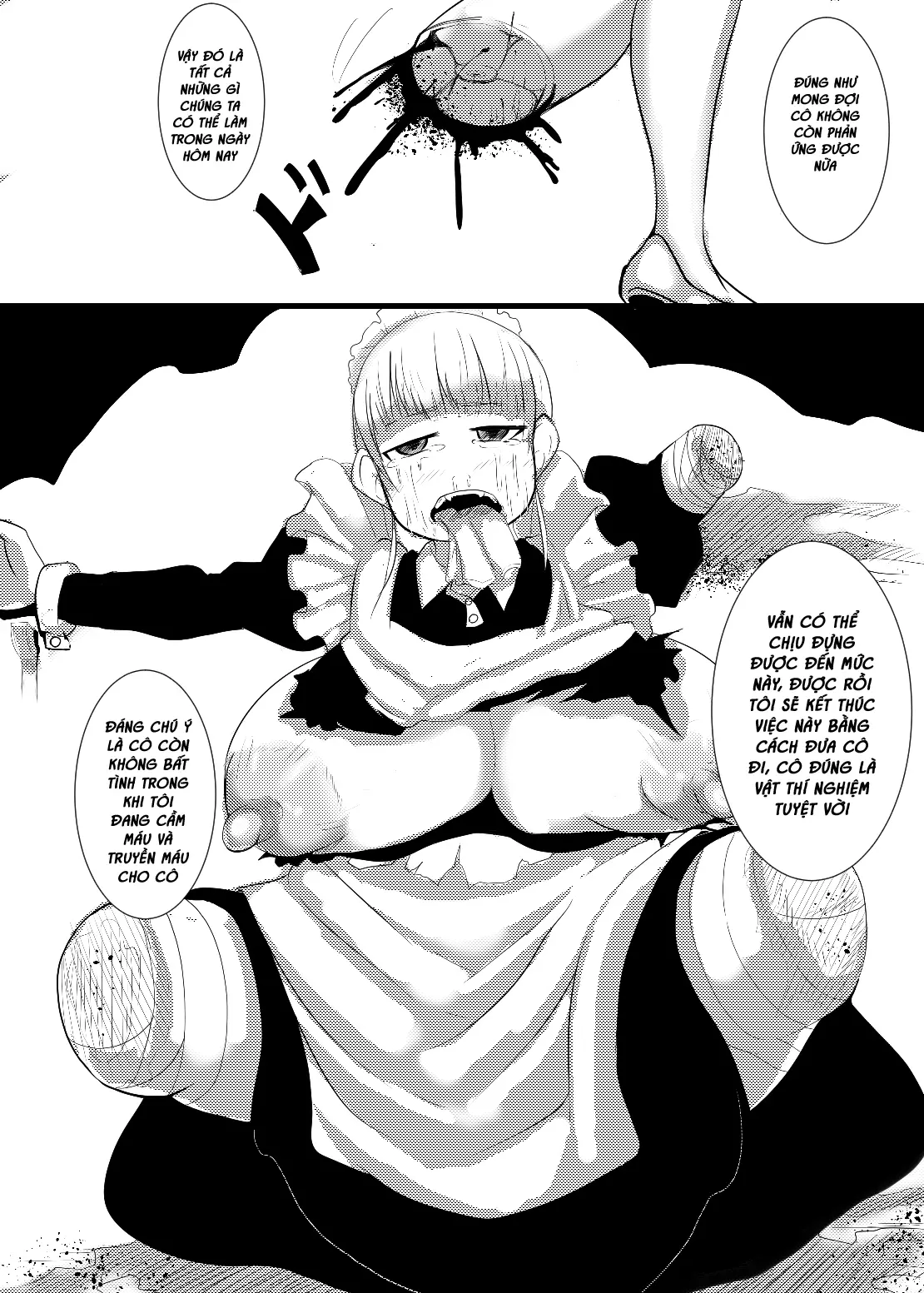 Maid-san no Chichi o Ookiku Shitari Shishi o Buttagiru dake no Manga - Full trang 19