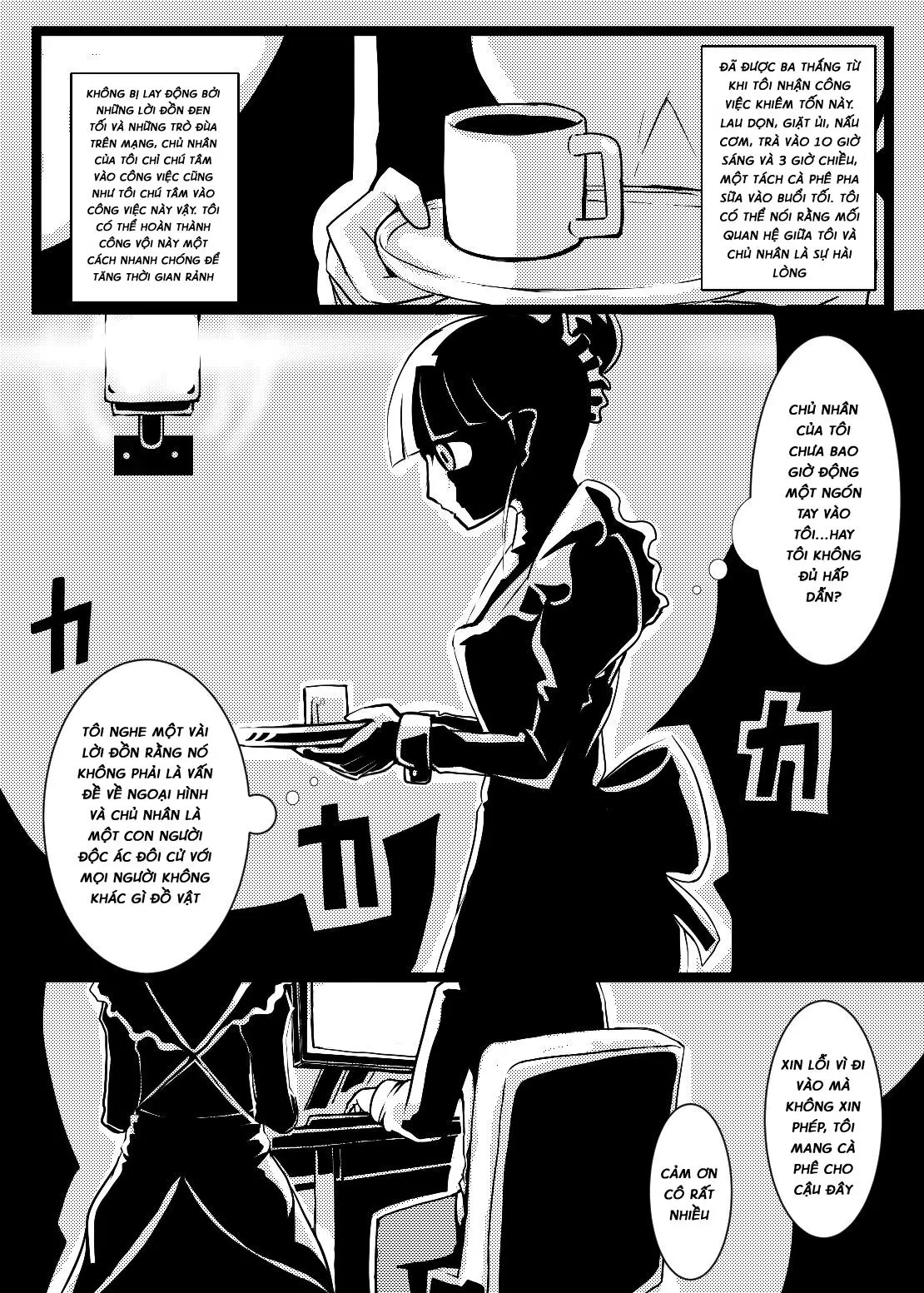 Maid-san no Chichi o Ookiku Shitari Shishi o Buttagiru dake no Manga - Full trang 5