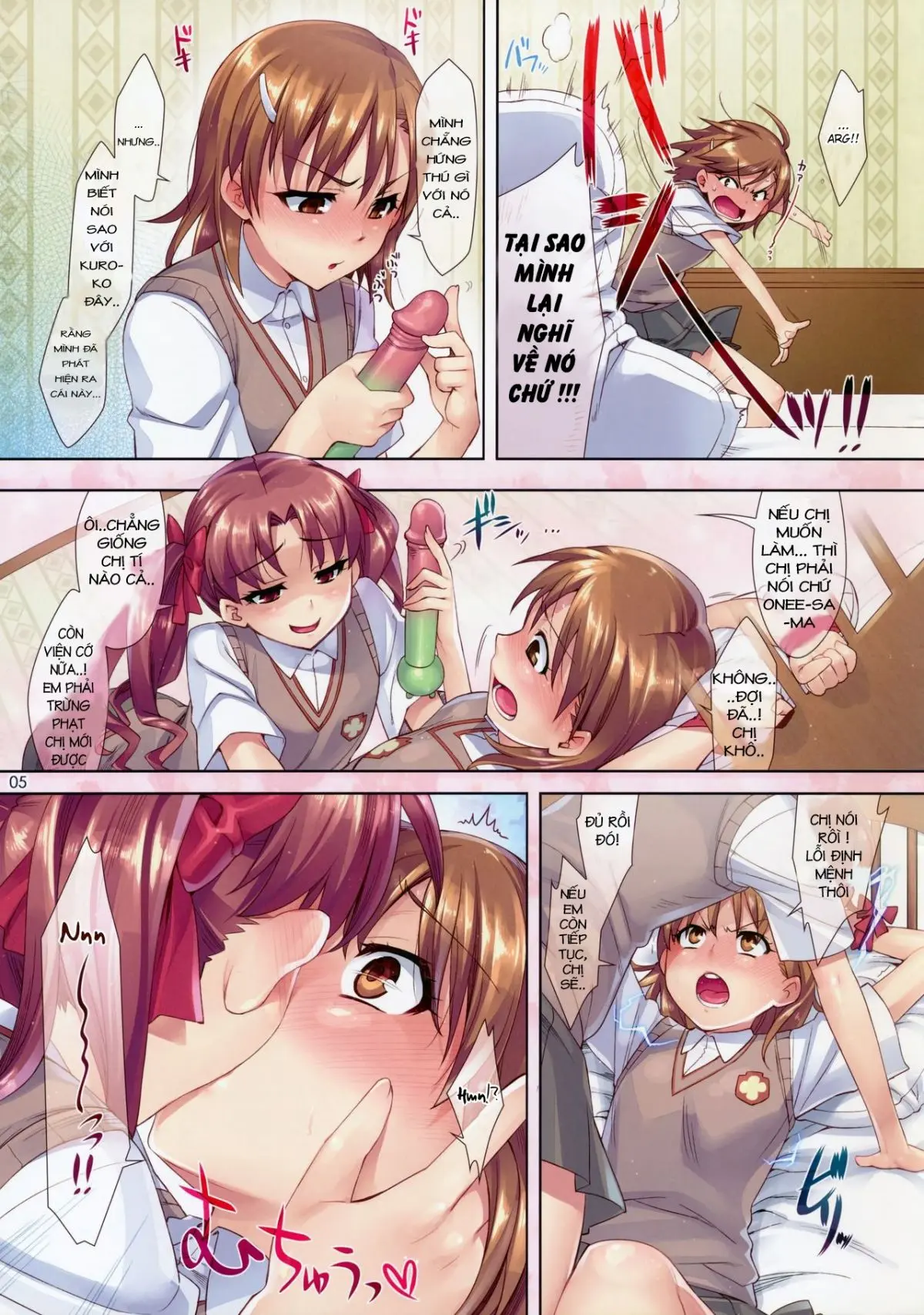 Mousou Railgun (decensored) - Full trang 5