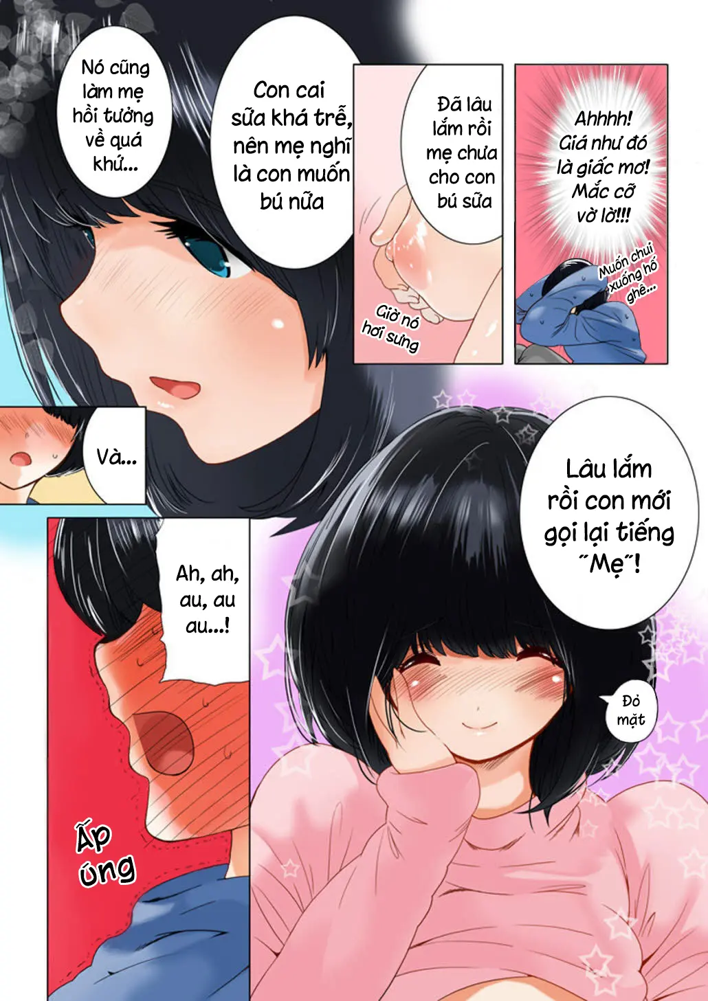 Omamagoto Hasegawa-san chi no Oyakokankei Ichiwame "Haha to Oppai" - Full trang 20