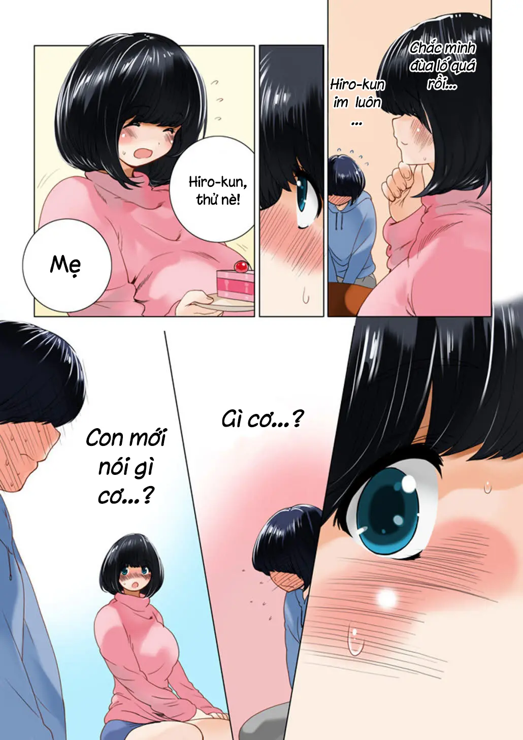 Omamagoto Hasegawa-san chi no Oyakokankei Ichiwame "Haha to Oppai" - Full trang 26
