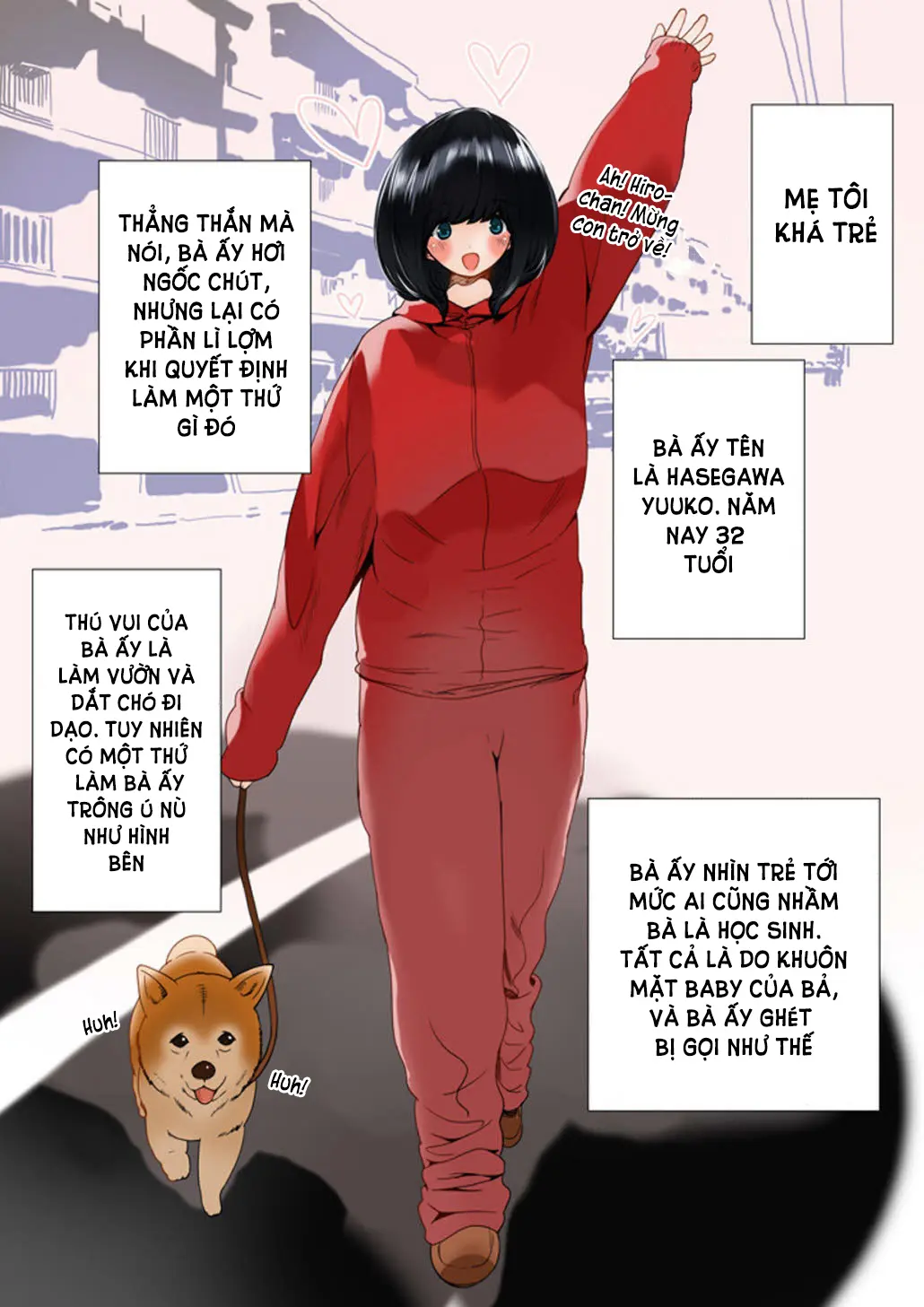 Omamagoto Hasegawa-san chi no Oyakokankei Ichiwame "Haha to Oppai" - Full trang 4