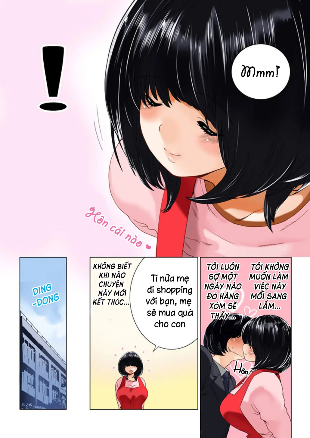 Omamagoto Hasegawa-san chi no Oyakokankei Ichiwame "Haha to Oppai" - Full trang 9