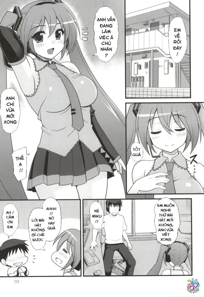 Uchi ni Kita Denshi no Utahime ga Ero Sugite Sagyou ga Hakadoranai Ken - Full trang 2