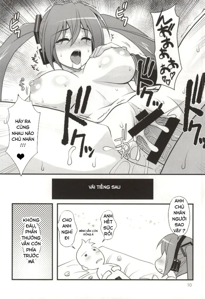 Uchi ni Kita Denshi no Utahime ga Ero Sugite Sagyou ga Hakadoranai Ken - Full trang 9