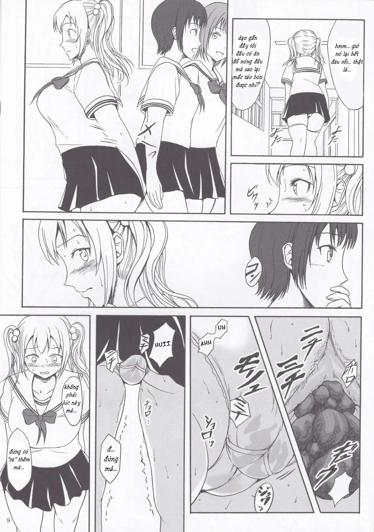 Haisetsu Shoujo 9 Shoujo wa Shippai o Kurikaesu - Full trang 8