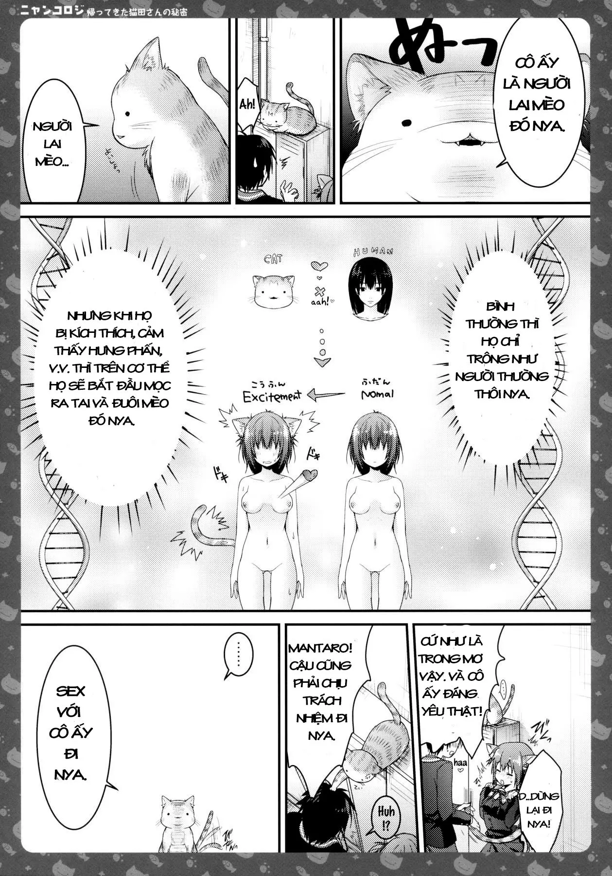 Nyancology -Kaettekita Nekota-san No himitsu- - Full trang 14