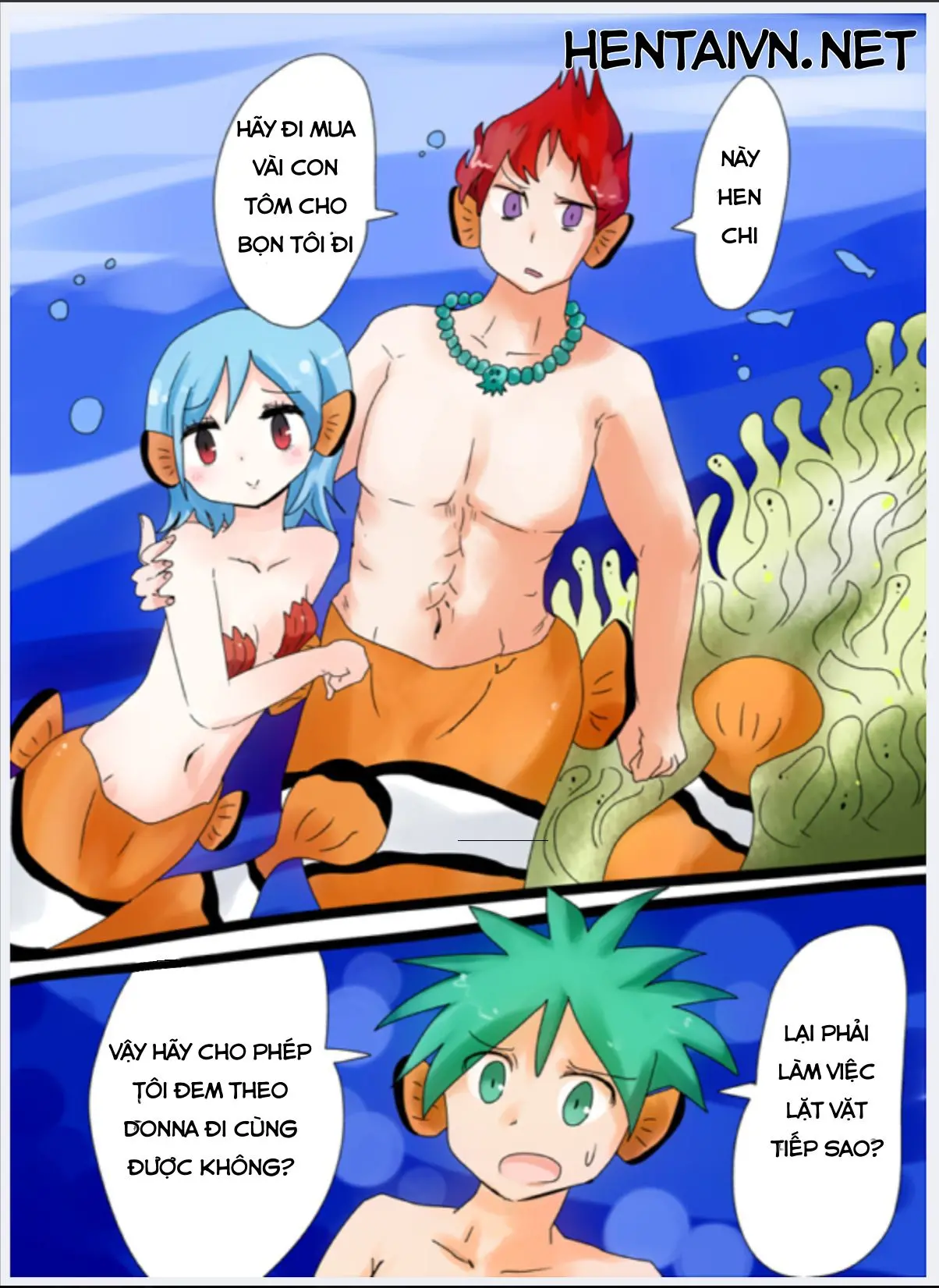 Kakurekumanomi Monogatari | Clownfish Tales - Full trang 2