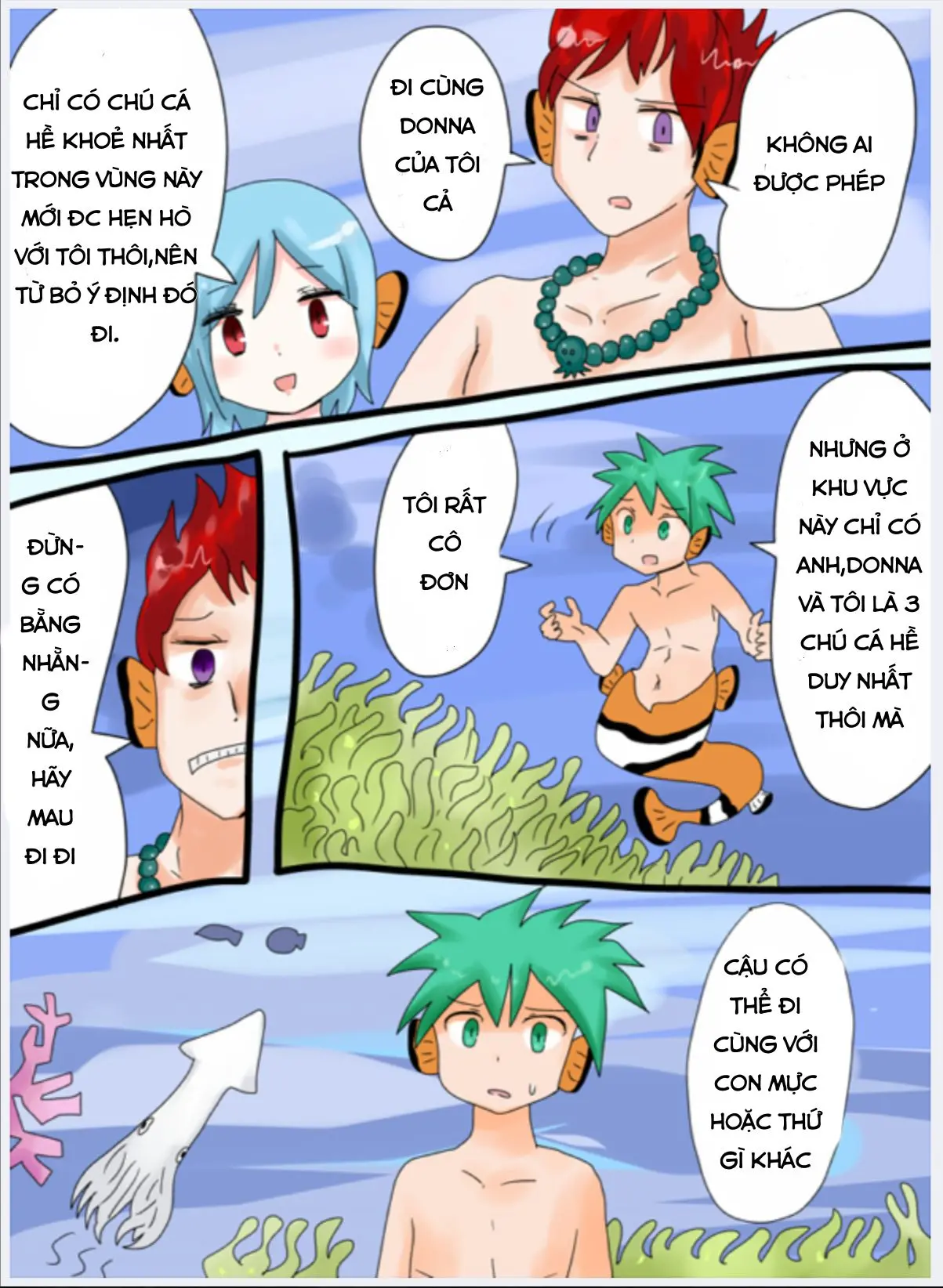 Kakurekumanomi Monogatari | Clownfish Tales - Full trang 3